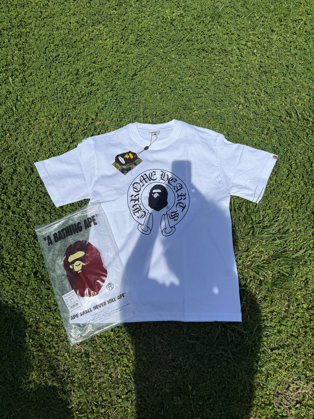 Bape x Chromeheart White